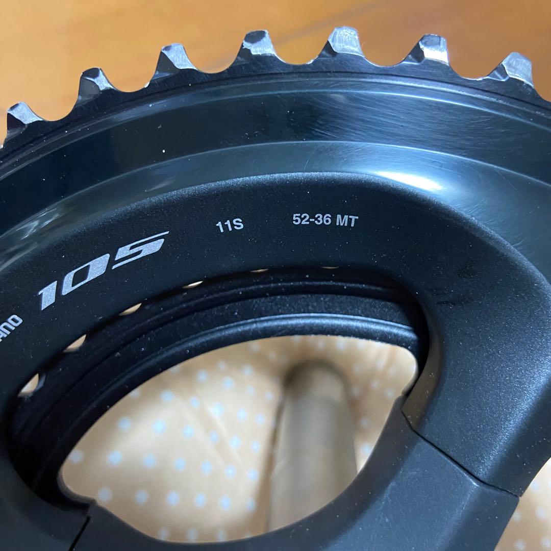 165ミリ シマノ 105 クランク FC-R7000 52-36T