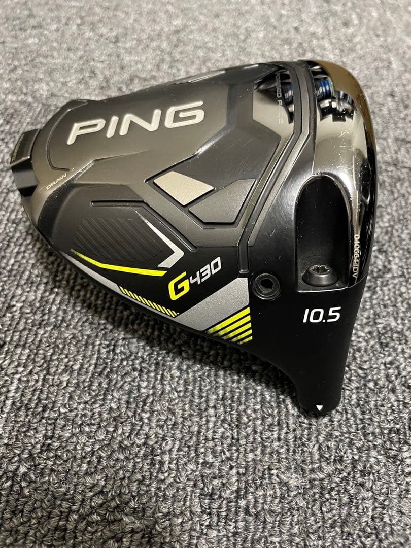 （そこそこ美品）PING G430 LSTドライバー 10.5° ヘッドのみ
