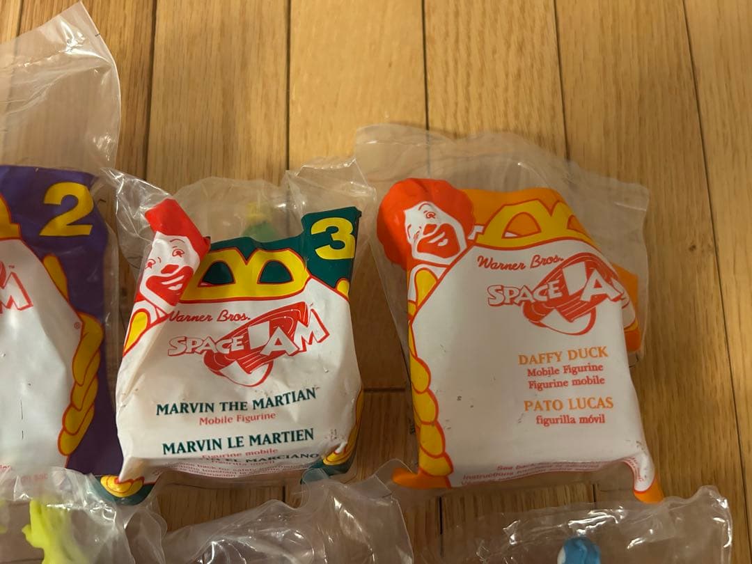 マクドナルド　ミールトイ　スペースジャム　新品　コンプリート