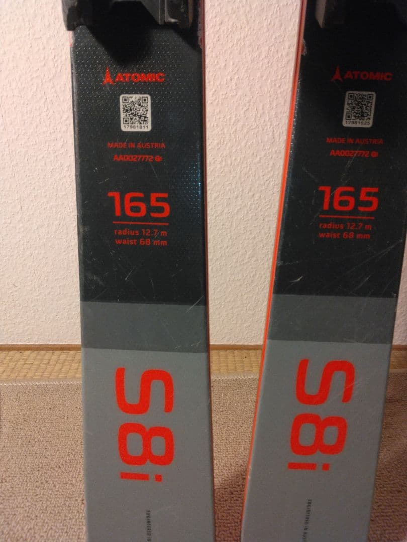 Atomic S8i スキー 165cm
