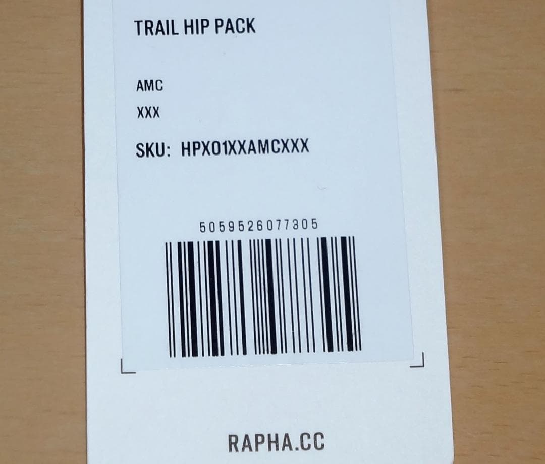 ◆新品！Rapha　ラファ　トレイル ヒップ パック　ブラック　ウエストバッグ◆