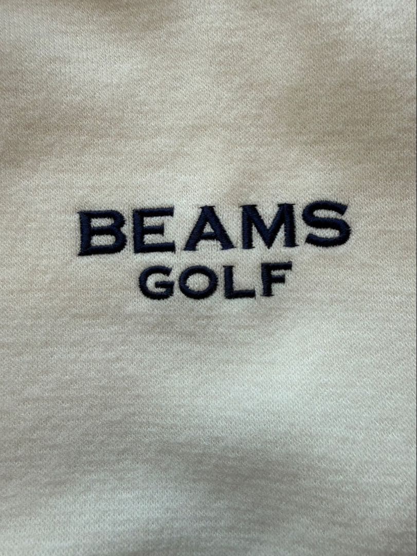 BEAMS GOLF タートルネック長袖シャツ ホワイト