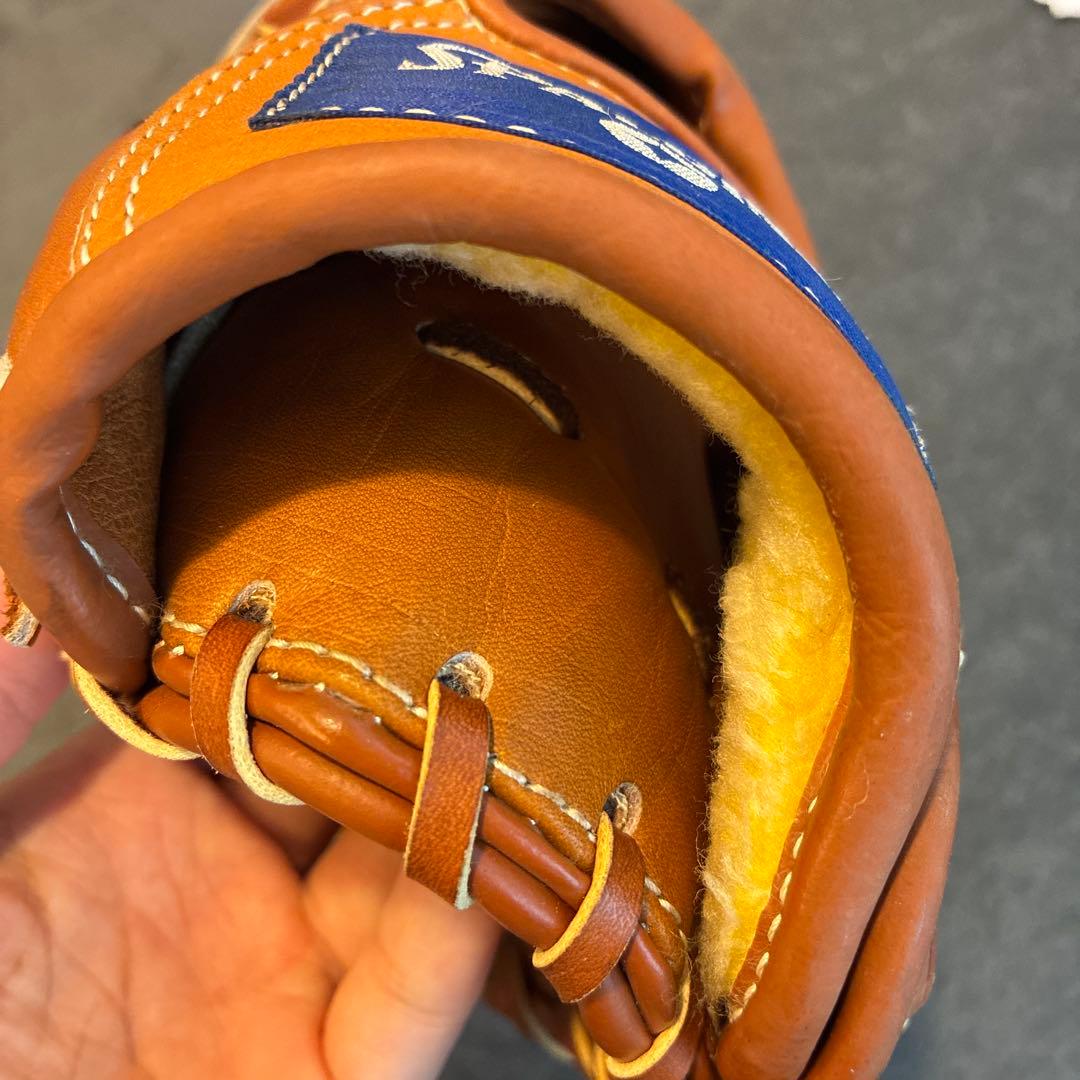 左利き用　SPALDING XP-300 硬式グローブ ブラウン