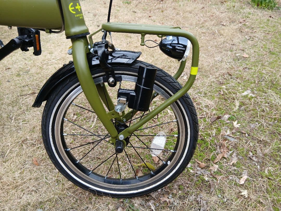 折り畳み式自転車　エマージェンシーバイク　災害時用自転車　コンパクト自転車