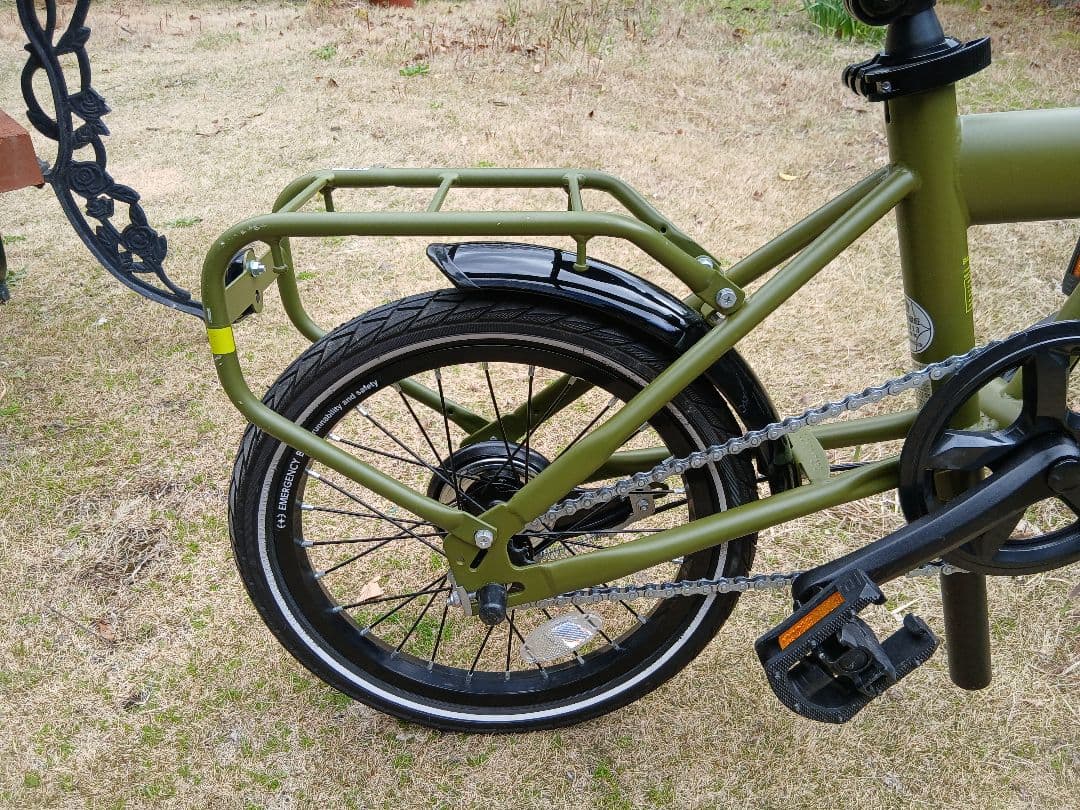 折り畳み式自転車　エマージェンシーバイク　災害時用自転車　コンパクト自転車