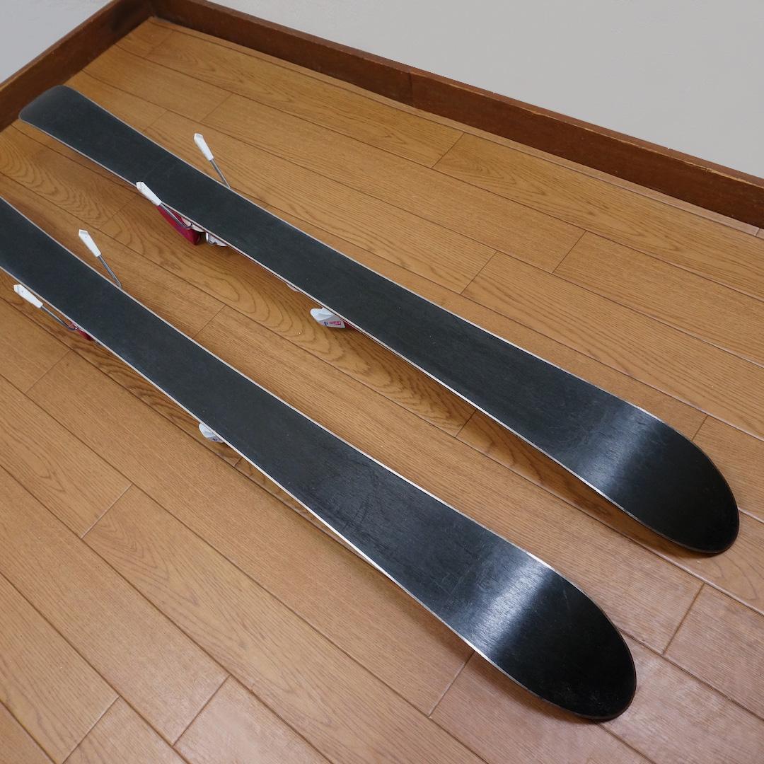 メンテ済 108cm靴20cm BLUEMORIS B×B スキーセット 110