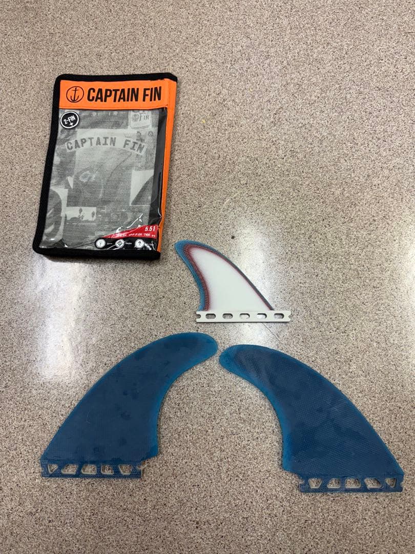 サーフィン・ボディボード TYLER WARREN twin CAPTAIN FIN