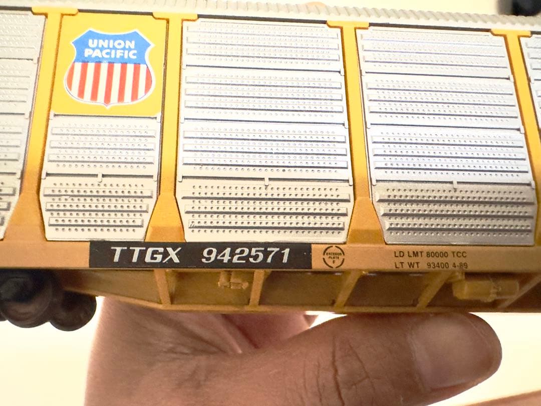 Walthers Union Pacific Autorack 貨物車HOゲージ
