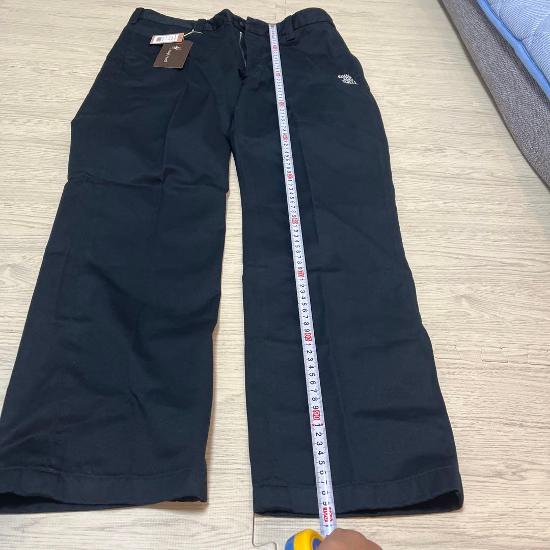 rough and swell パンツ　紺　新品　メンズ　ゴルフ　ラフアンド　L