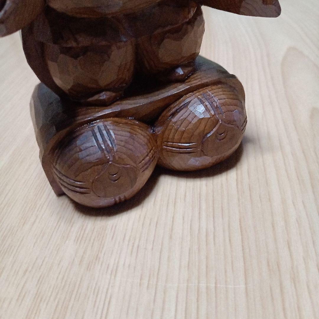 飛騨一位細工　大黒様　木製彫刻