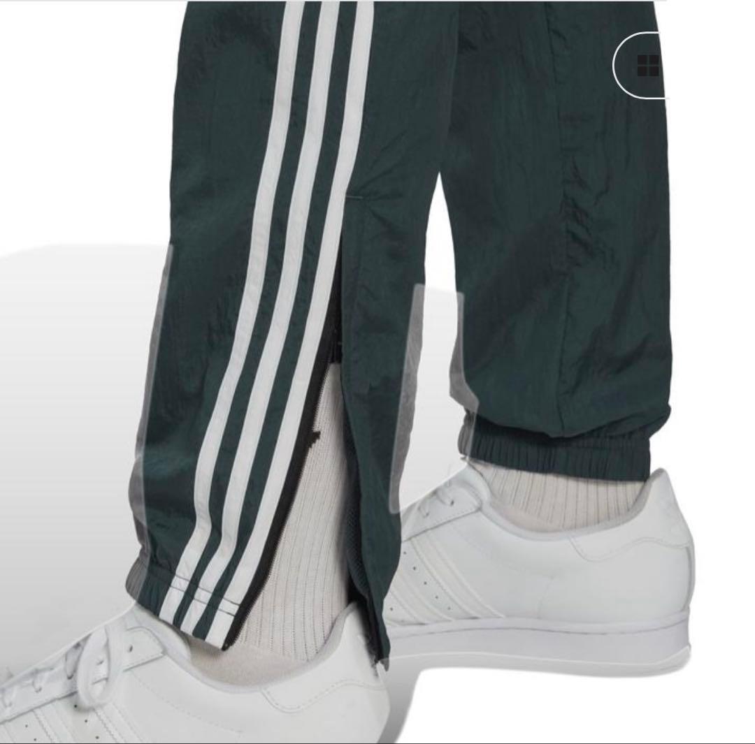 adidas REKIVE トラックパンツミネラルグリーンHK7324 Sサイズ