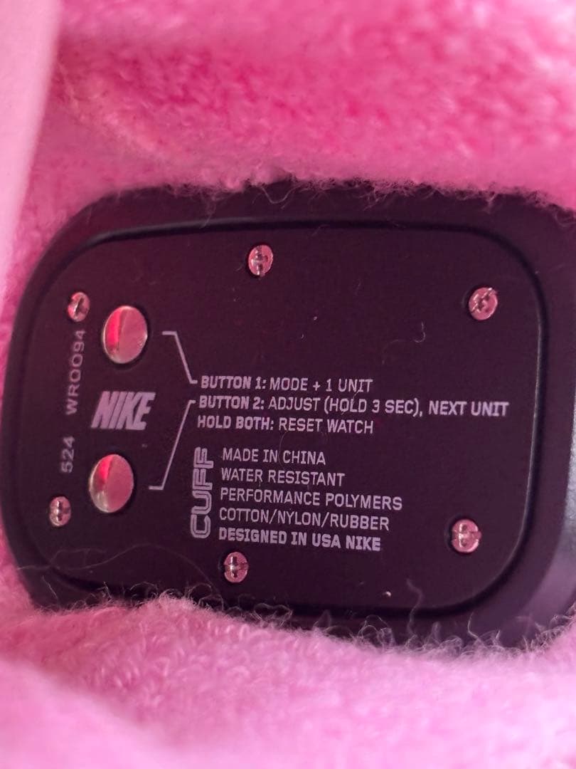 NIKE ナイキ TIMING CUFF リストバンド 腕時計 当時物