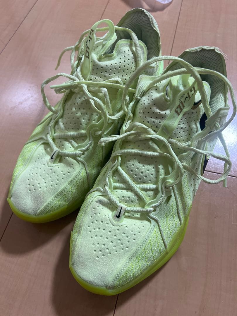 NIKE G.T. CUT 3 ライムイエロー系 バスケットシューズ