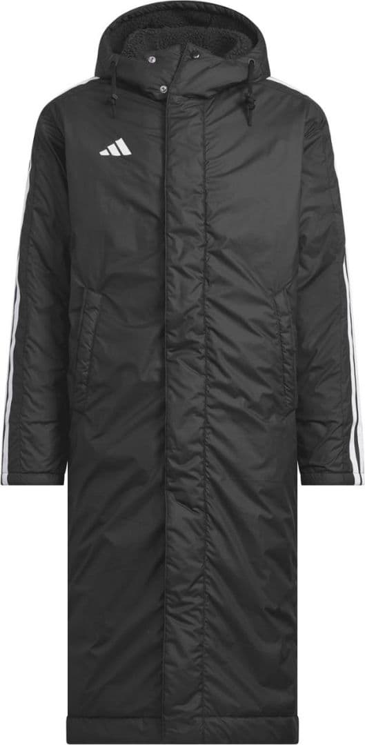 新品adidasアディダスボアキルティングベンチコートL黒ブラック