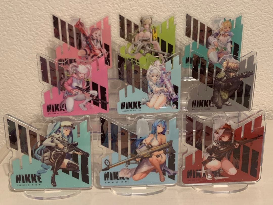 一番くじ 勝利の女神：NIKKE CHAPTER2 アクスタ ラバーチャーム