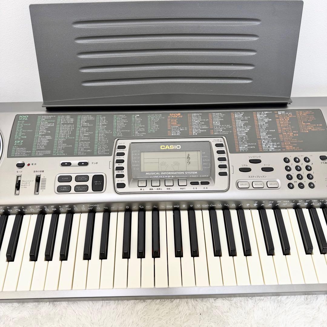 CASIO LK-80 電子キーボード 光ナビゲーション キーボード 電子ピアノ