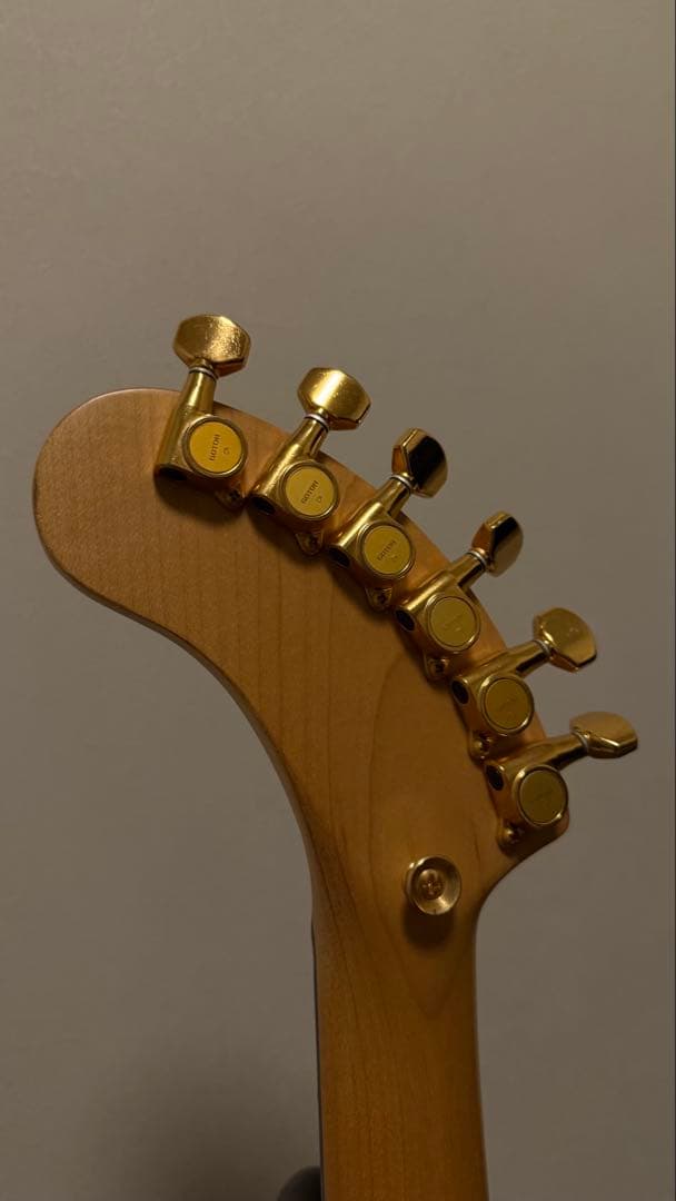 Fernandes ZO-3 ブラック ゴールドパーツ 純正ソフトケース付