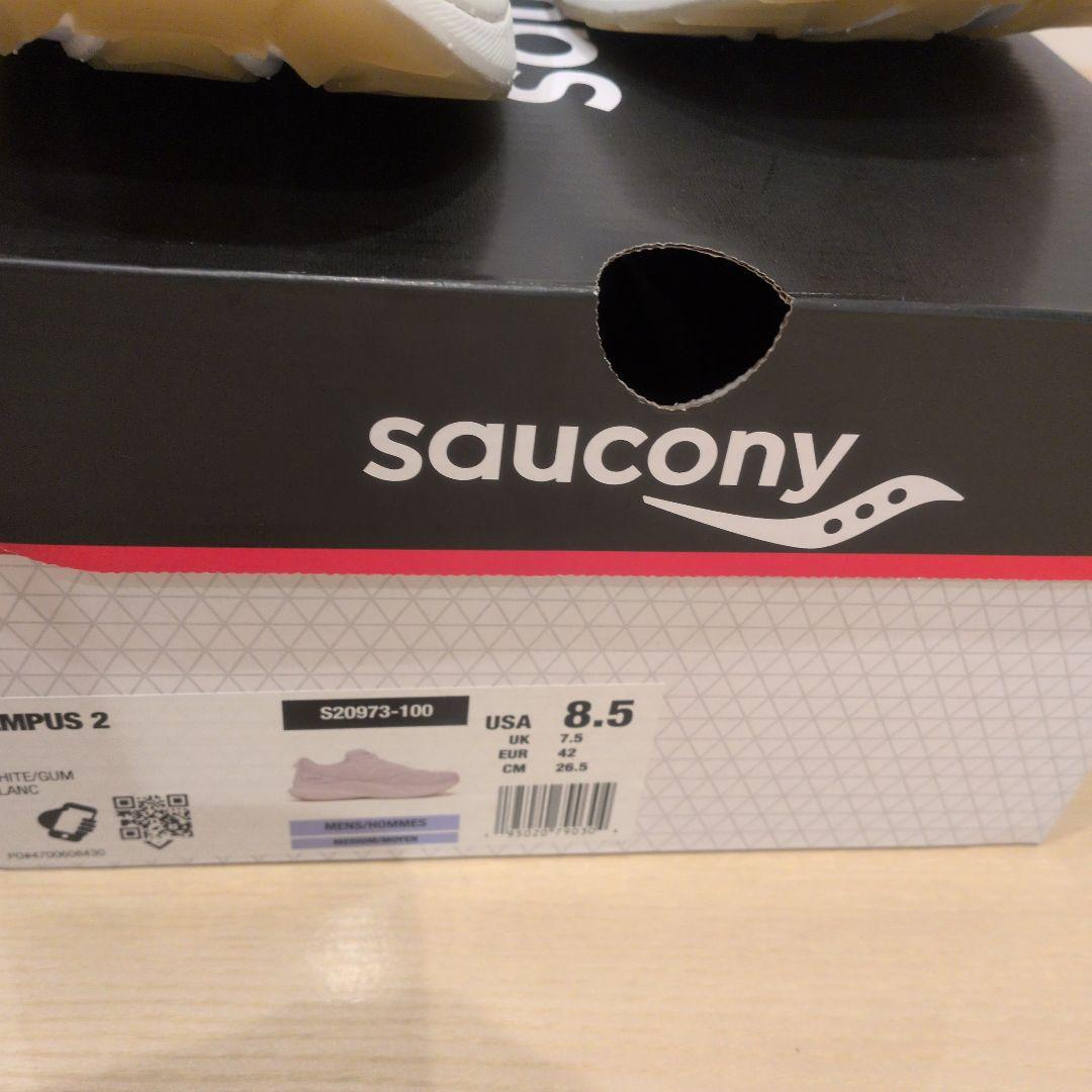 Saucony　TEMPUS2 ホワイト　26.5cm