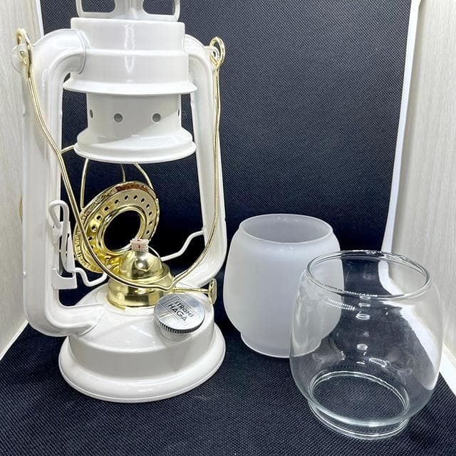 希少モデル White Brass 白金 フロストホヤ ランタン ホワイト 真鍮