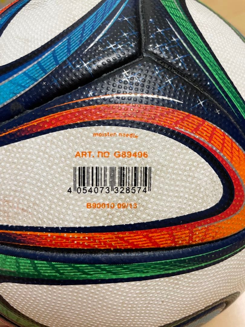 空気漏れ無し ブラズーカ adidas サッカーボール ワールドカップ 5号球