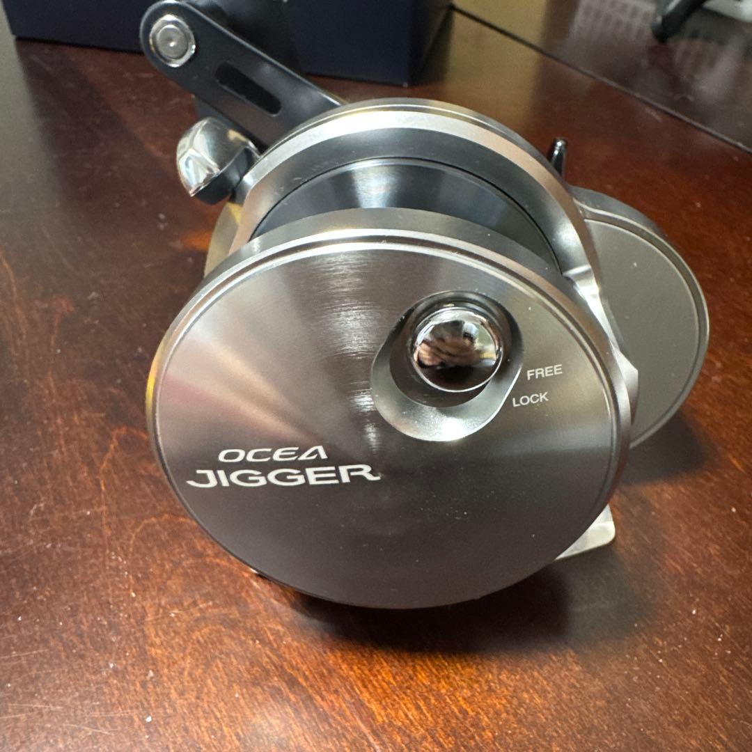 【美品】21シマノ OCEA JIGGER 2001NRMG ベイトリール