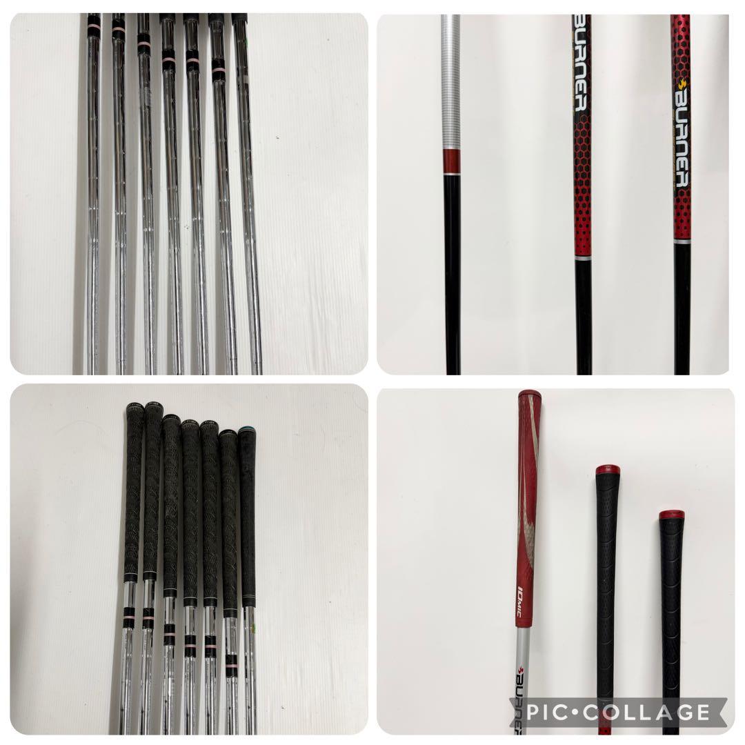 TaylorMade レフティ　ゴルフセット　左手　テーラーメイド　クラブセット