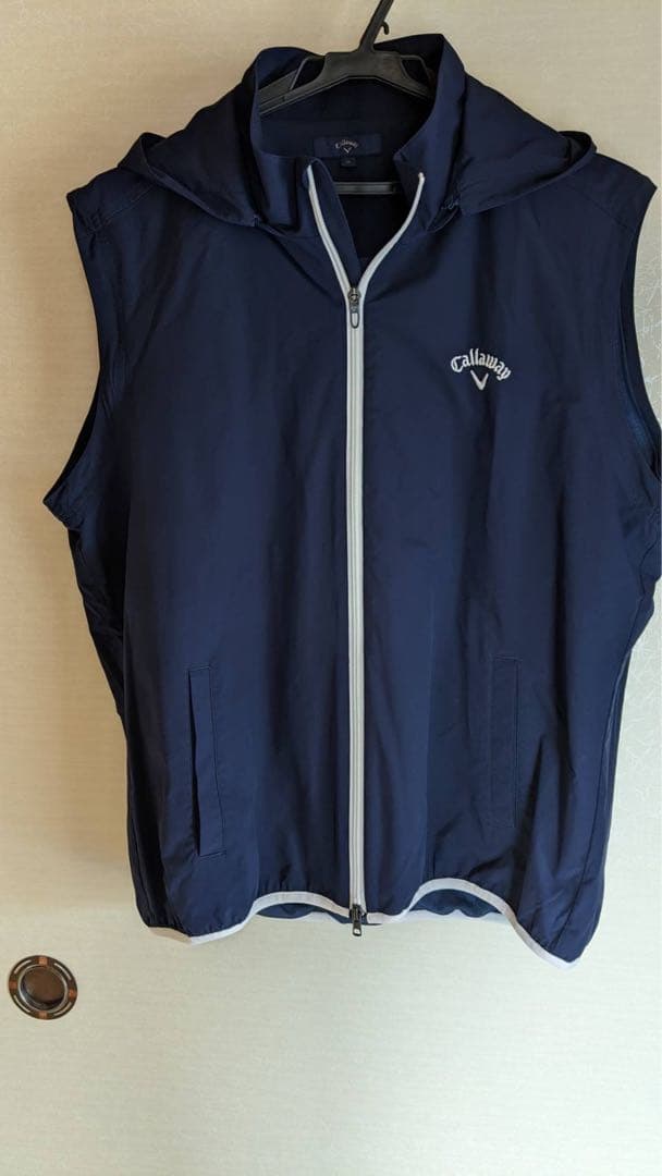Callaway ネイビー ジャケット 袖着脱可 3L