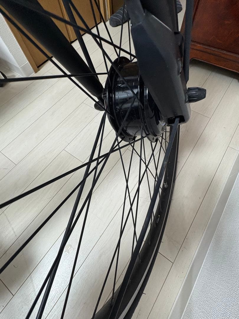 【2025年購入美品】BRIDGESTONE TB1e TB7B45 前カゴ付