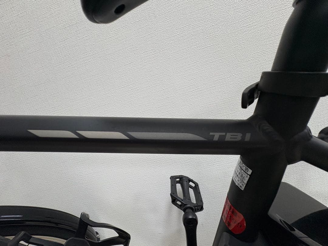 【2025年購入美品】BRIDGESTONE TB1e TB7B45 前カゴ付