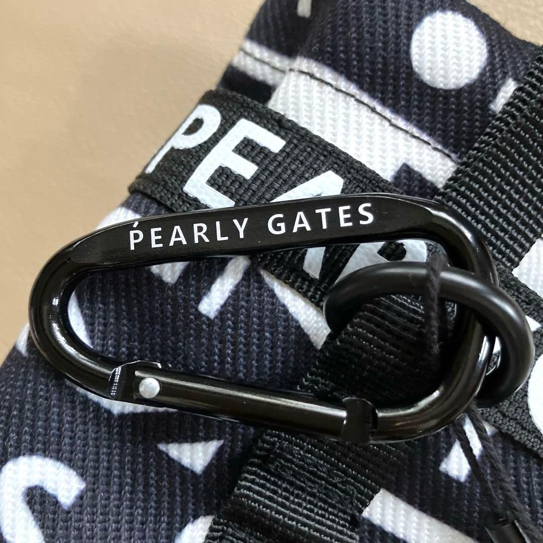 【未使用】 PEARLY GATES カラビナ付き ボールポーチ タグ付き