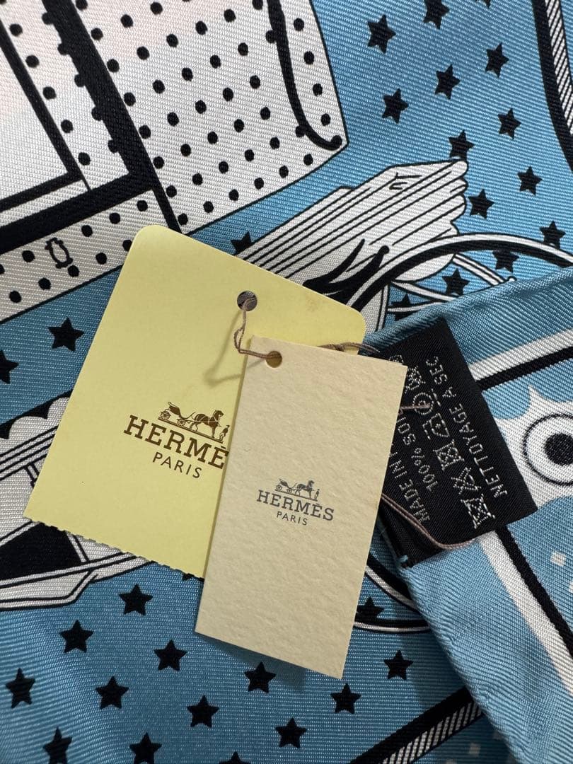 HERMES バンダナ　ストール