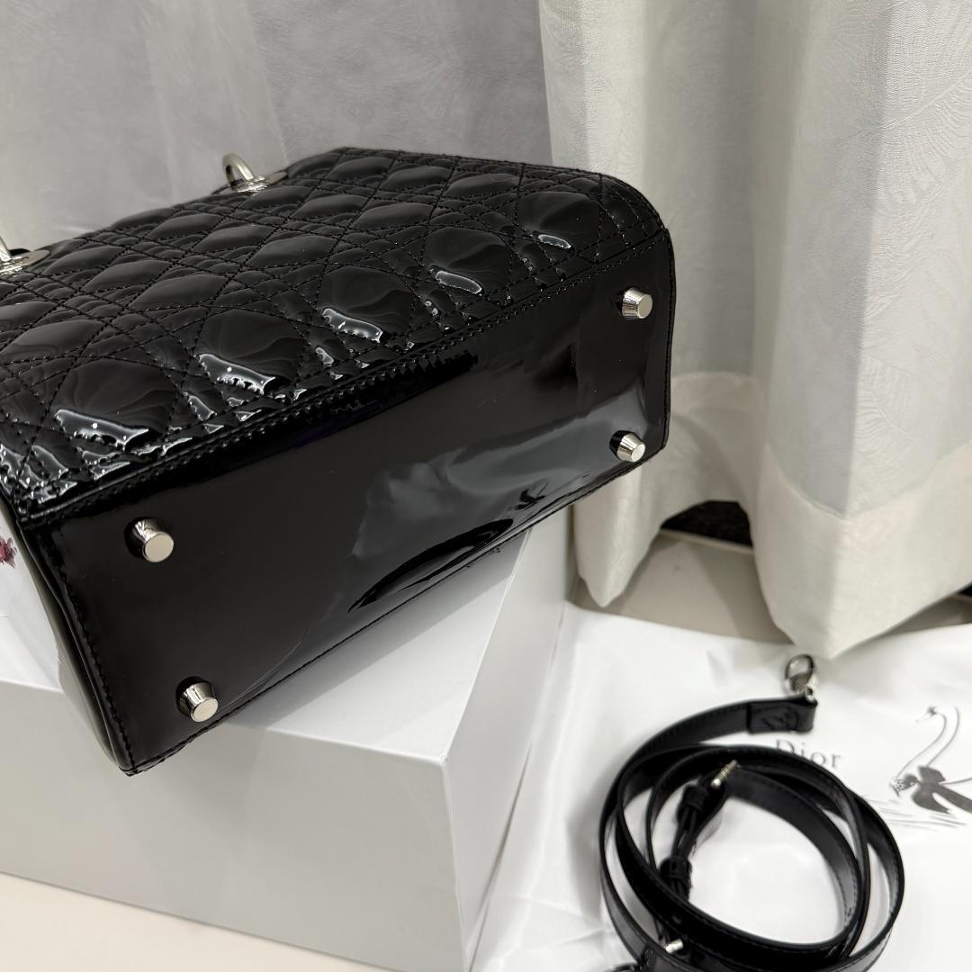 ✨美品✨ Dior ブラックキルティングショルダーバッグ