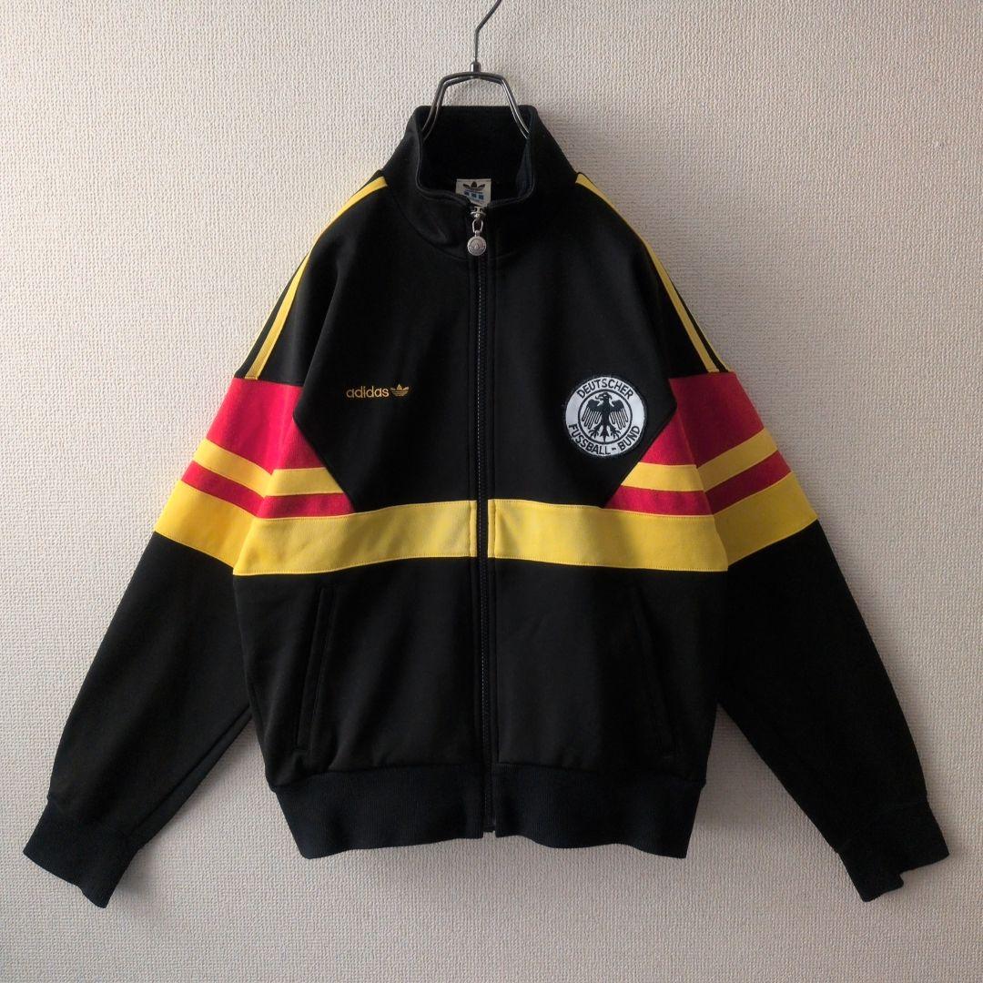 希少☆アディダス 西ドイツ代表 刺繍ロゴ トラックジャケット 1986年モデル