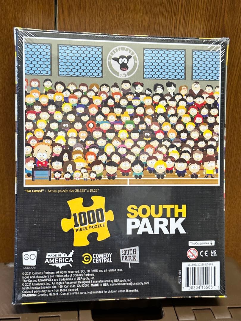 SOUTH PARK　パズル　1000ピース　サウスパーク　アメリカ
