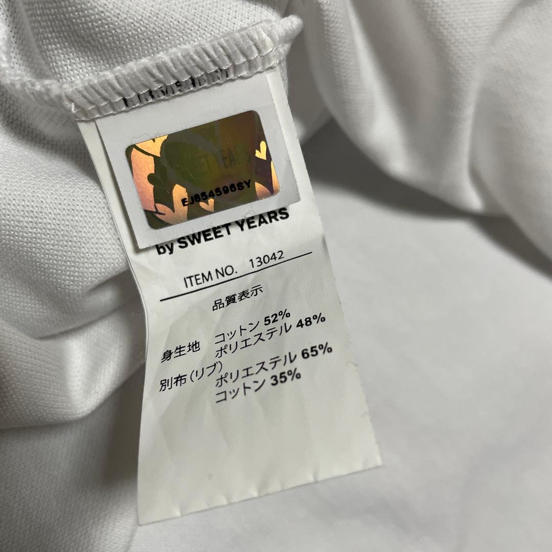 極美品SY32 メンズ ゴルフ モックネックシャツ ホワイト M