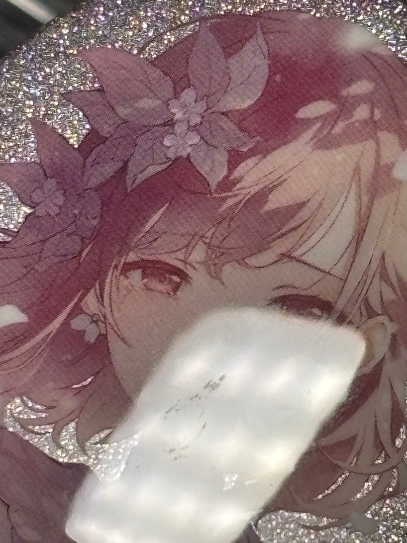 東雲絵名 50A グリ缶 グリッター缶バッジ 余花にみとれて