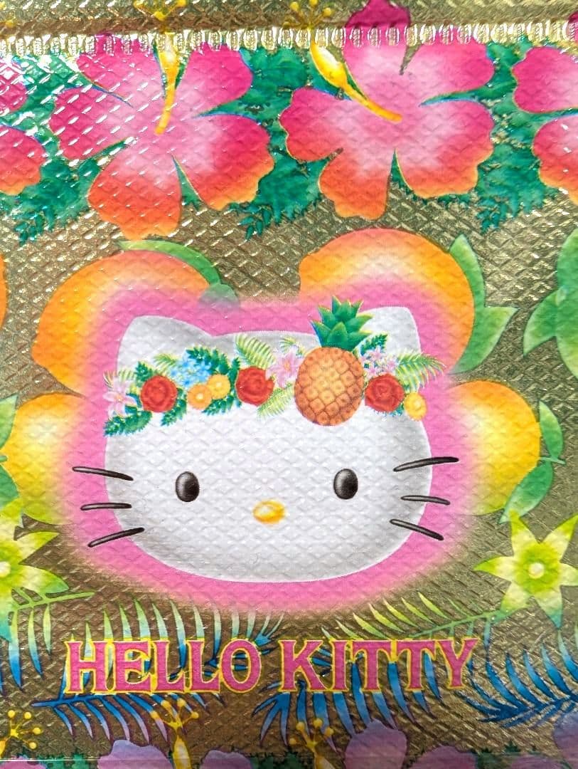 新品未使用♥超激レア♥トロピカル ハイビスカス　キティちゃん♥ガングロ キティ