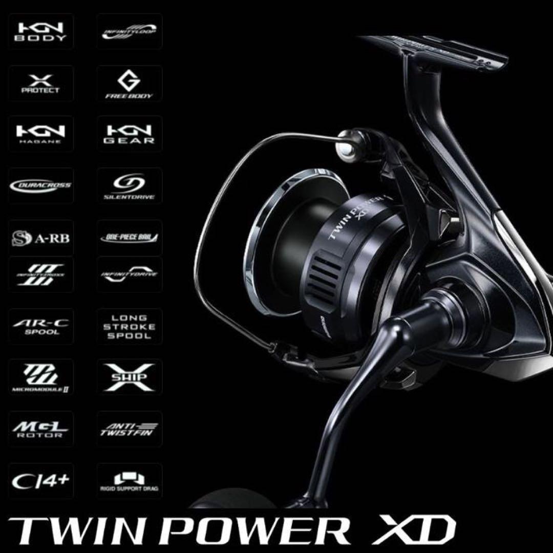 【新品未使用】シマノ25ツインパワーXD C3000HG