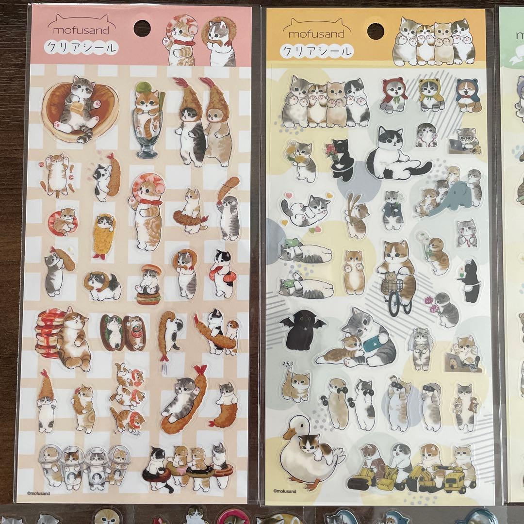 モフサンド　ボンボンドロップシール　クリアシール