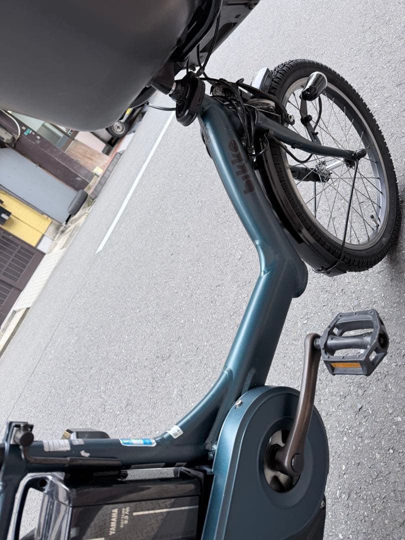 電動アシスト自転車 チャイルドシート付き ダークブルー