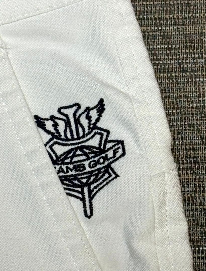 【美品】　BEAMS GOLF ビームスゴルフ ホワイト ゴルフパンツ