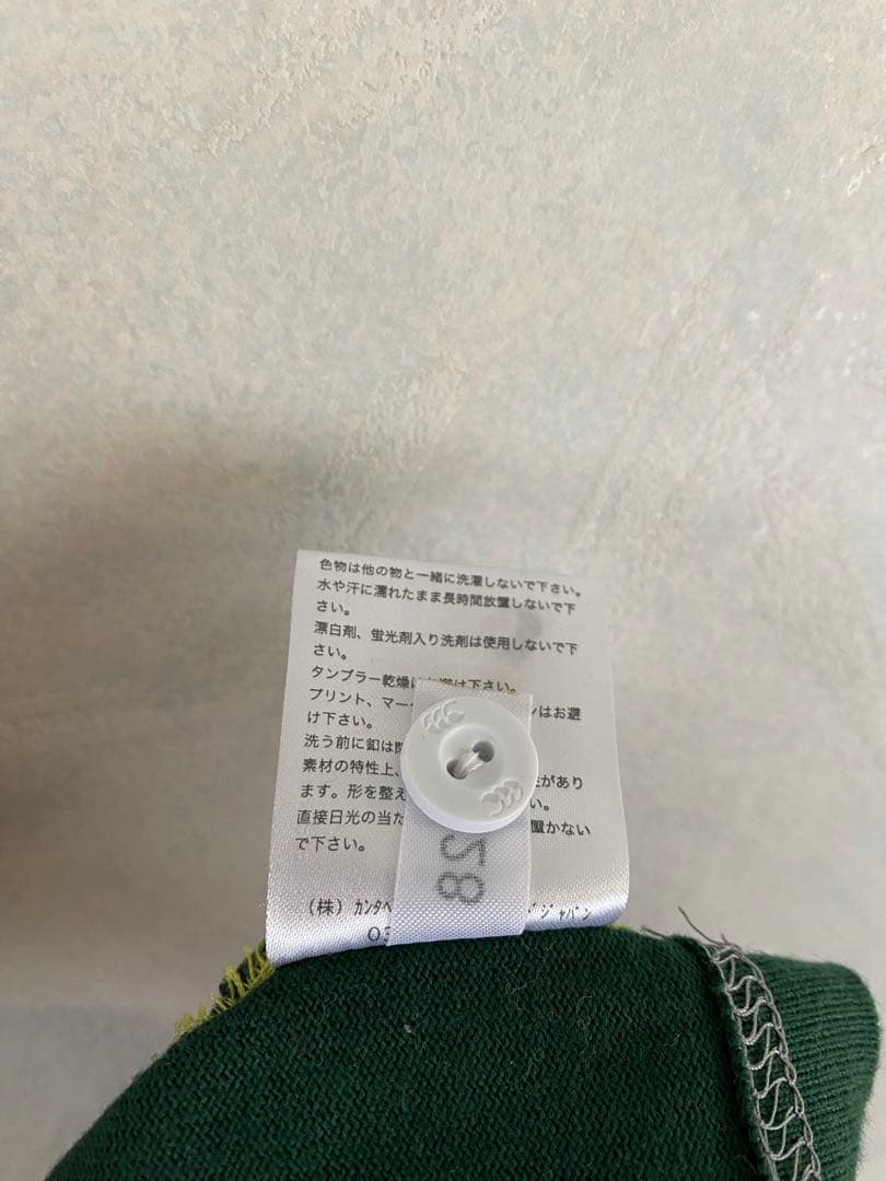 美品 canterbury 半袖 ラガーシャツ サイズL クレイジーパターン