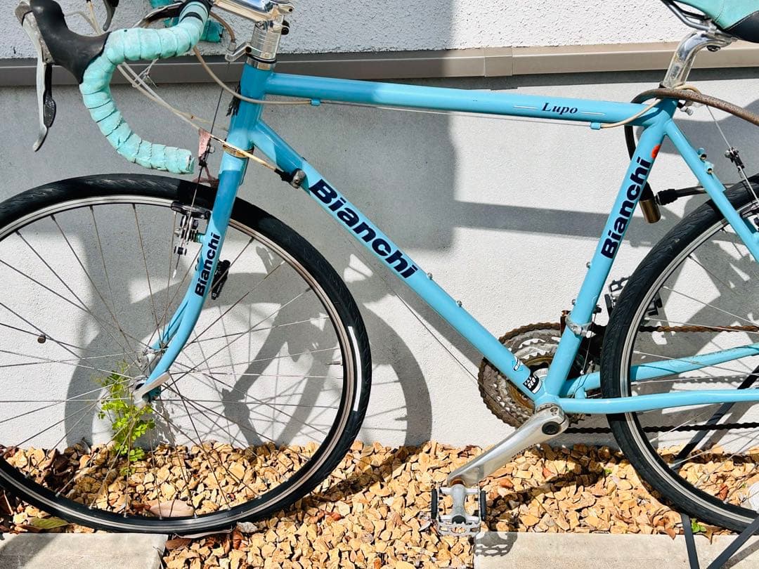 Bianchi Lupo 水色 ロードバイク