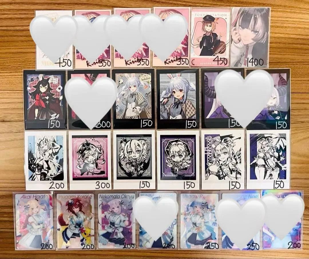 ホロライブ　バラ売り　まとめ売り可　三月いっぱい二つ以上で送料無料