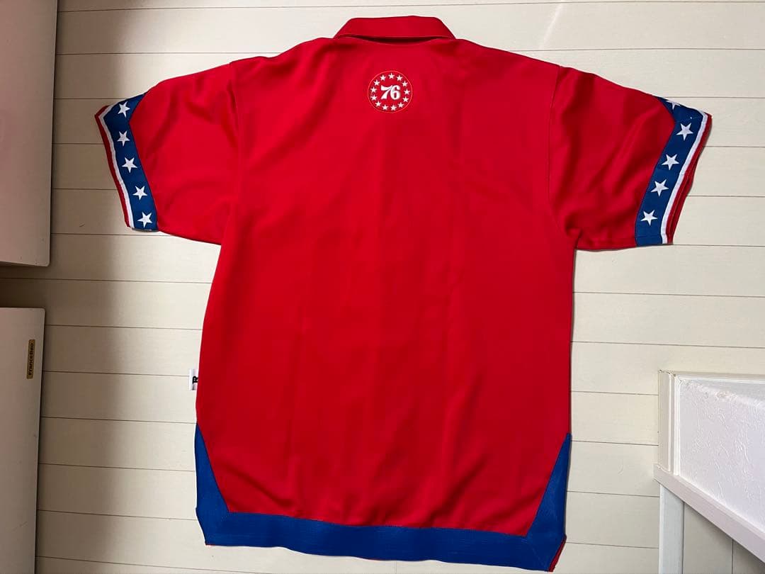 NBA フィラデルフィア76ers NIKE製　シューティングシャツ　サイズ　M