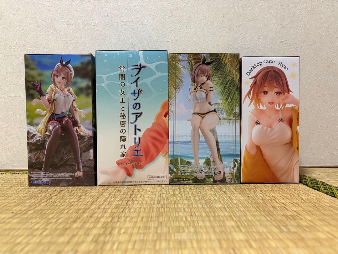 ライザのアトリエ ぬーどるストッパー フィギュア ライザ 4個