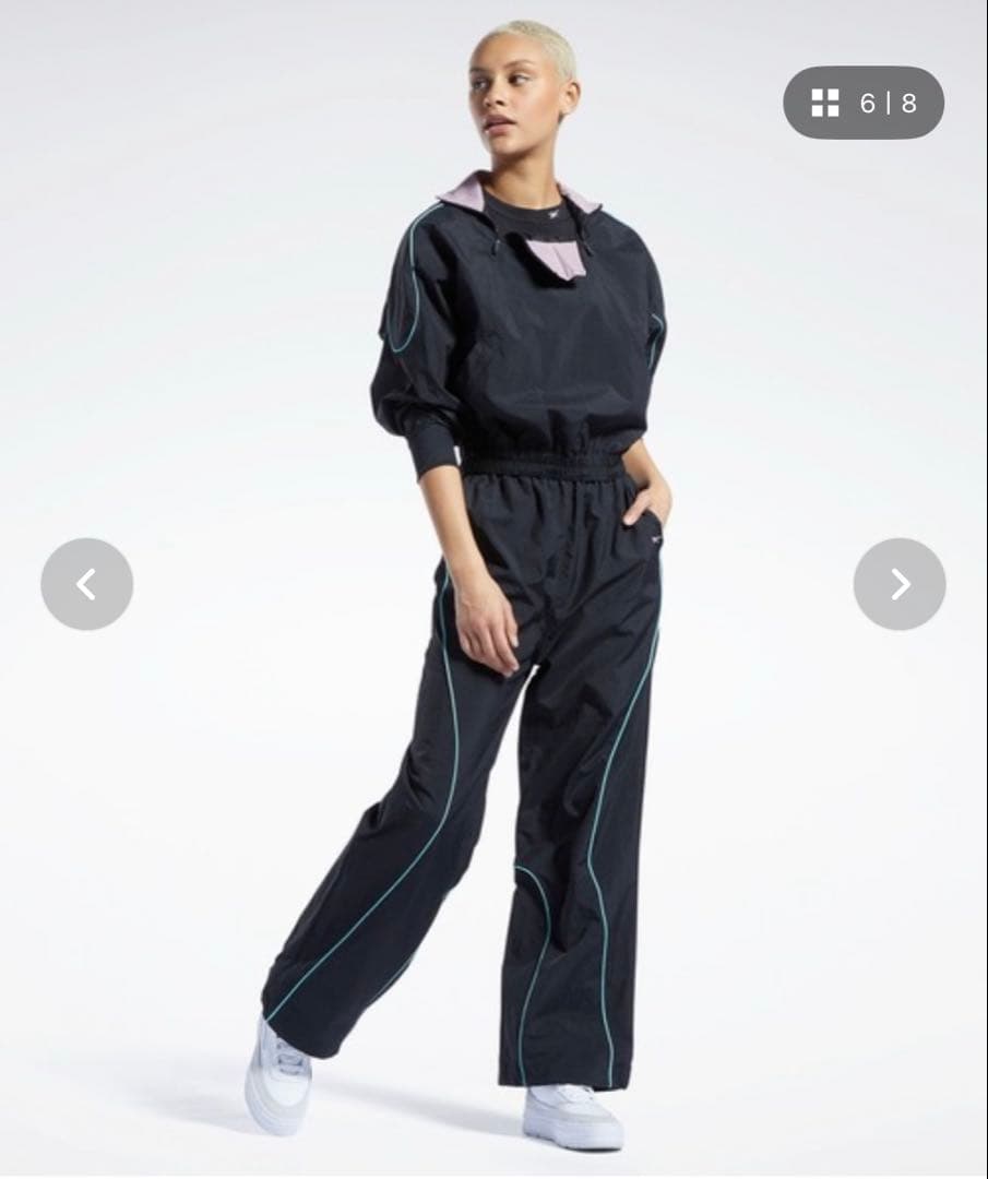 Reebok ウィンドブレーカーセット ブラック