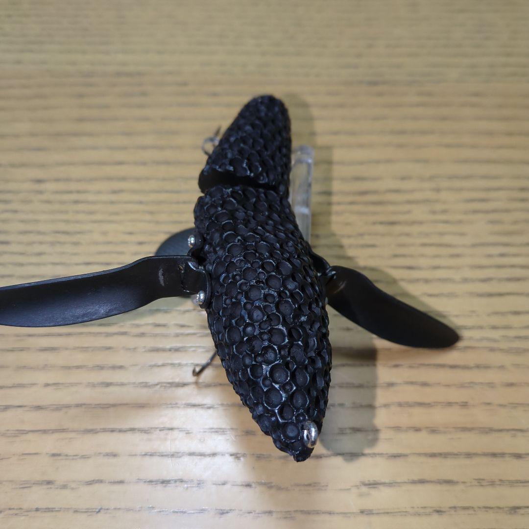 ハンドメイド ルアー ジョイントフカベイト風 クローラー 羽根モノ です