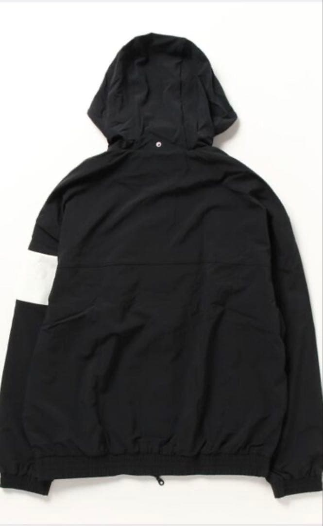 【超美品】adidas ウィンドブレーカー ブラック スタンドカラー