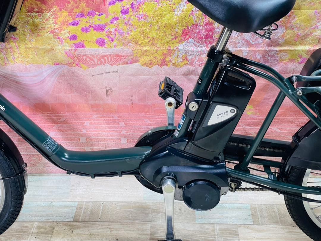 ZK3505 「大容量13.2Ah」電動自転車パナソニック 子供乗せ 20インチ